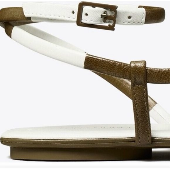 Tory Burch split mignon strappy, flat sandal - Picture 2 of 6